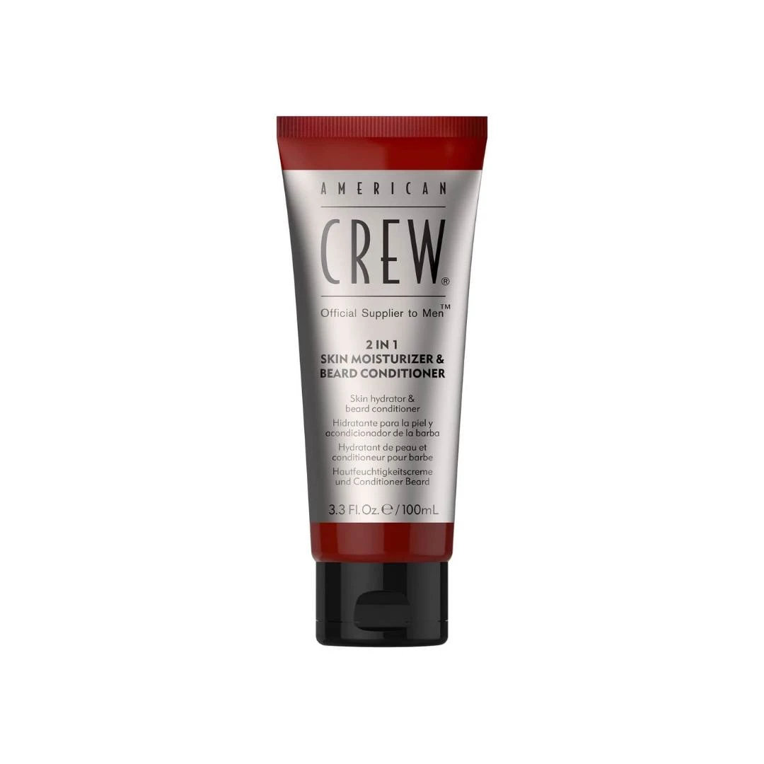 American CREW 2 IN 1 Skin Moisturizer + Beard Conditioner 100 mL