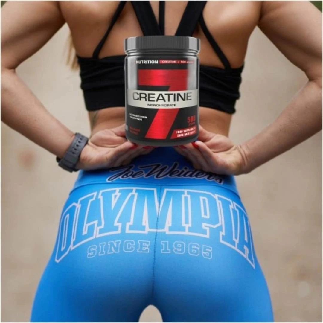 7 NUTRITION CREATINE MONOHYDRATE 500 g; za Povećanje Energije i Izdržljivosti u Toku Treninga; za Jači Trening