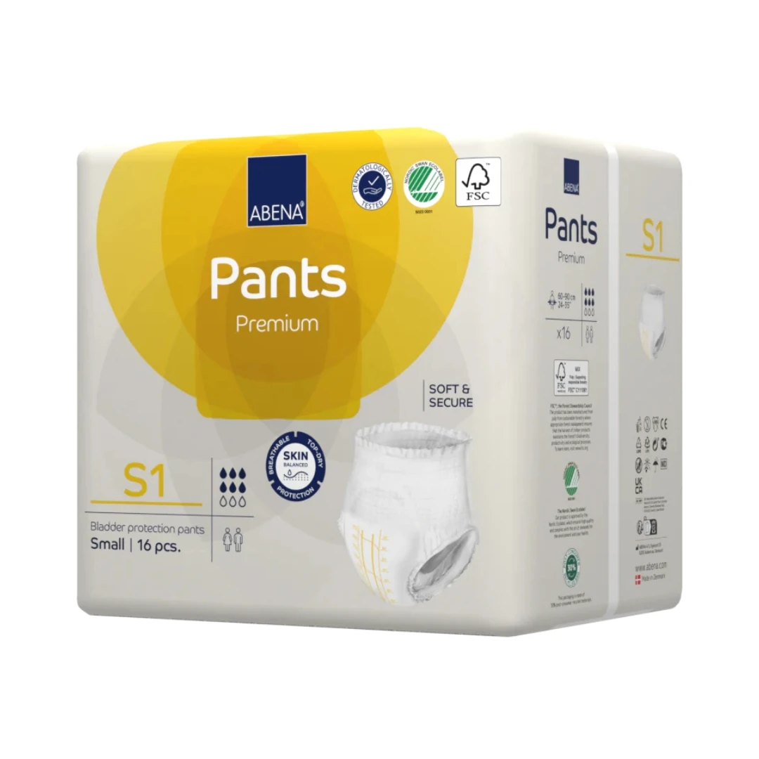 ABENA Pants Premium S1 Gaćice za Inkontinenciju 16 Komada