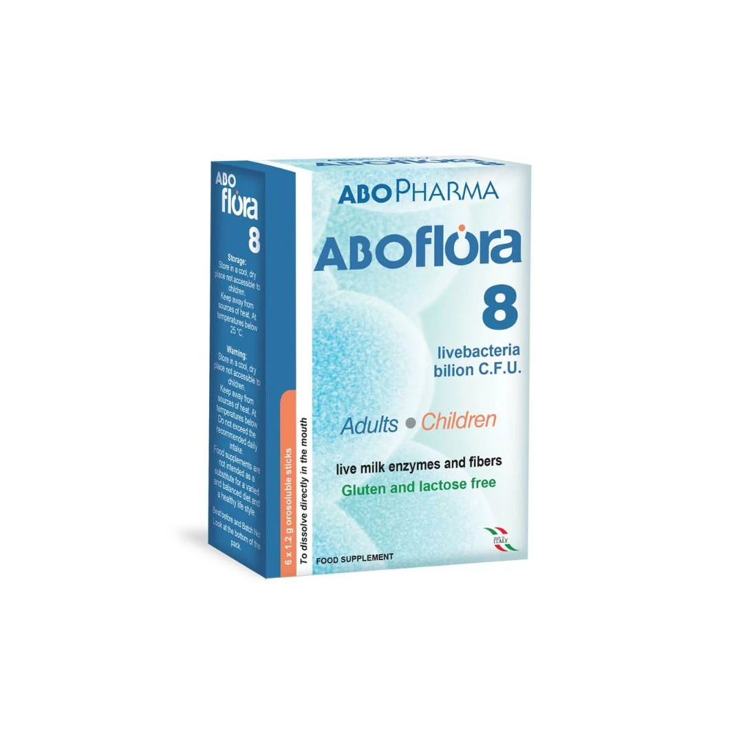 ABOflora 8 Direkt Probiotik za Decu i Odrasle 6 Kesica