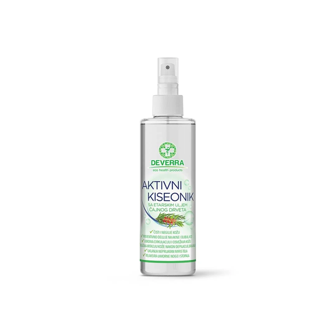 DeverraFarm Aktivni Kiseonik sa Čajnim Drvetom 150 mL