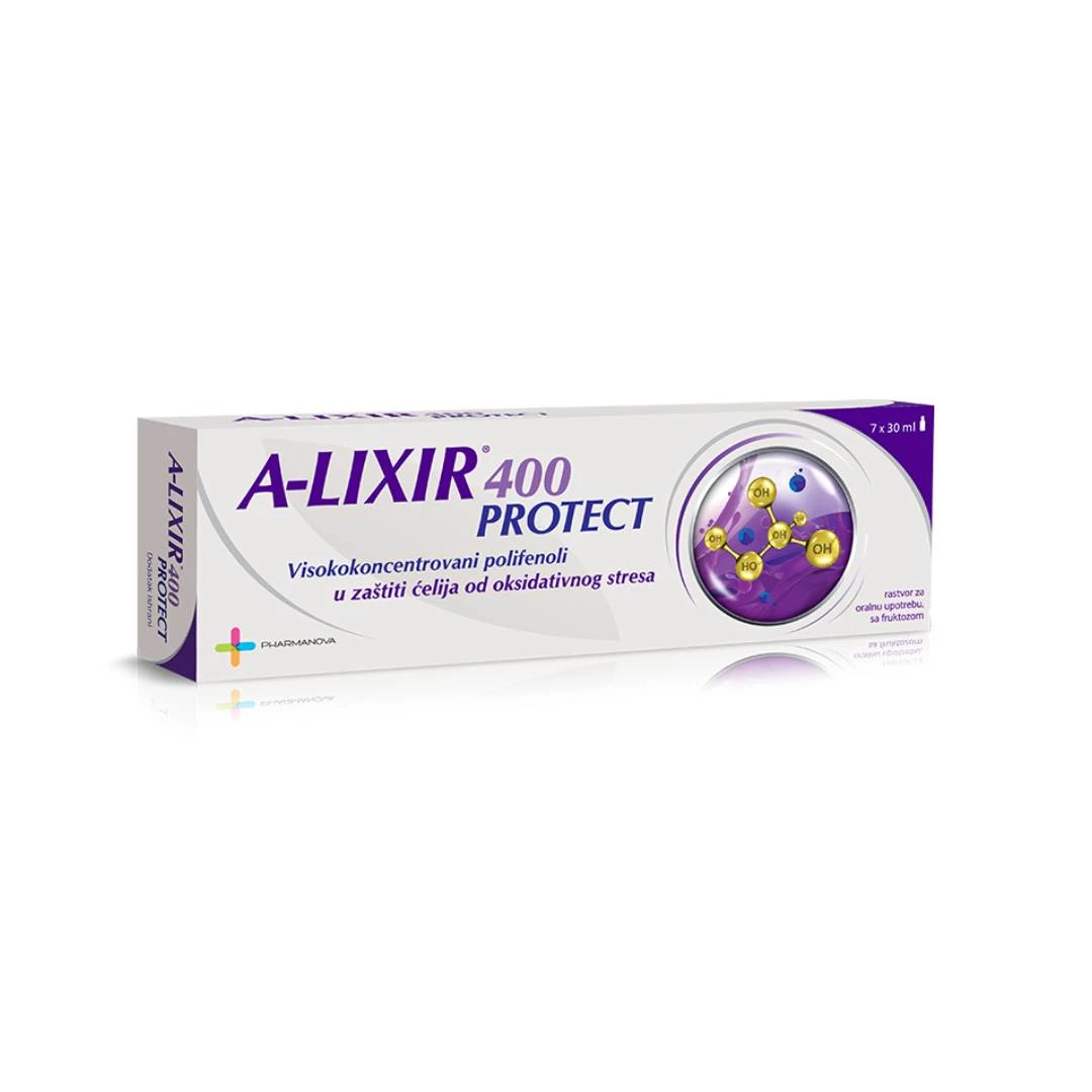 Sibirska Aronija ALIXIR® 400 Protect 7x30 mL Polifenoli