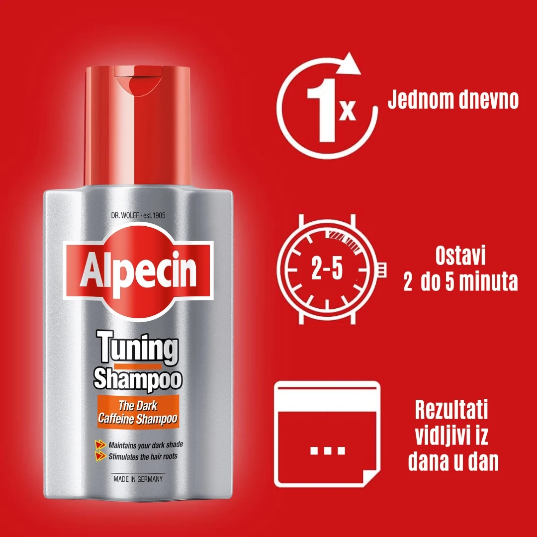 Alpecin Tuning Šampon za Toniranje Kose 200 mL