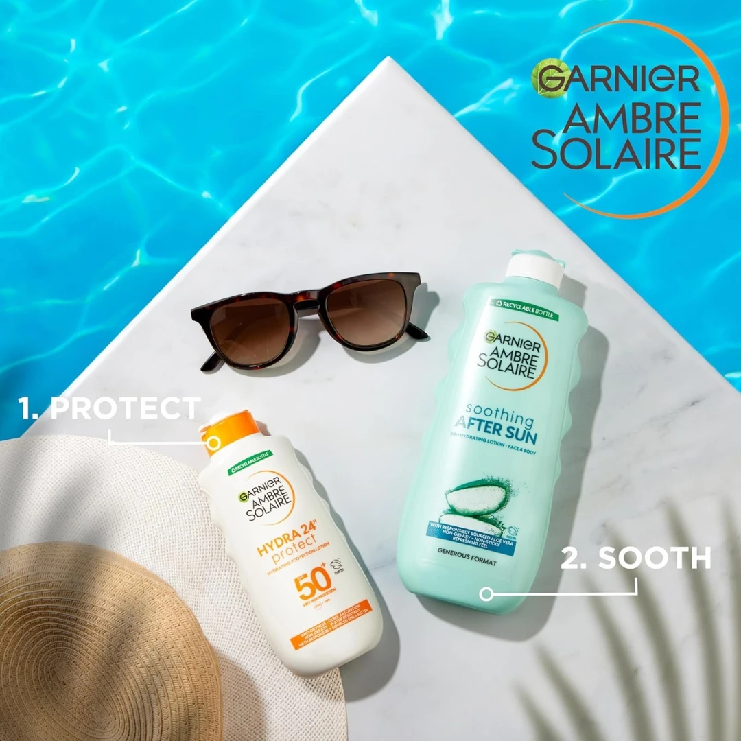 GARNIER Ambre Solaire After Sun Hidrantni Losion za Telo 400 mL