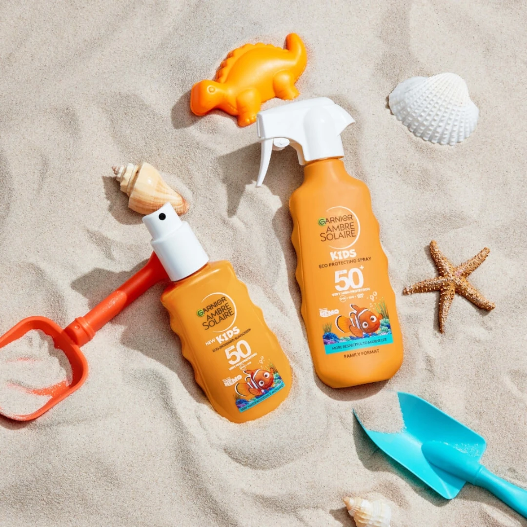 GARNIER Ambre Solaire KIDS Eco Sprej za Zaštitu od Sunca za Decu sa SPF50 150 mL