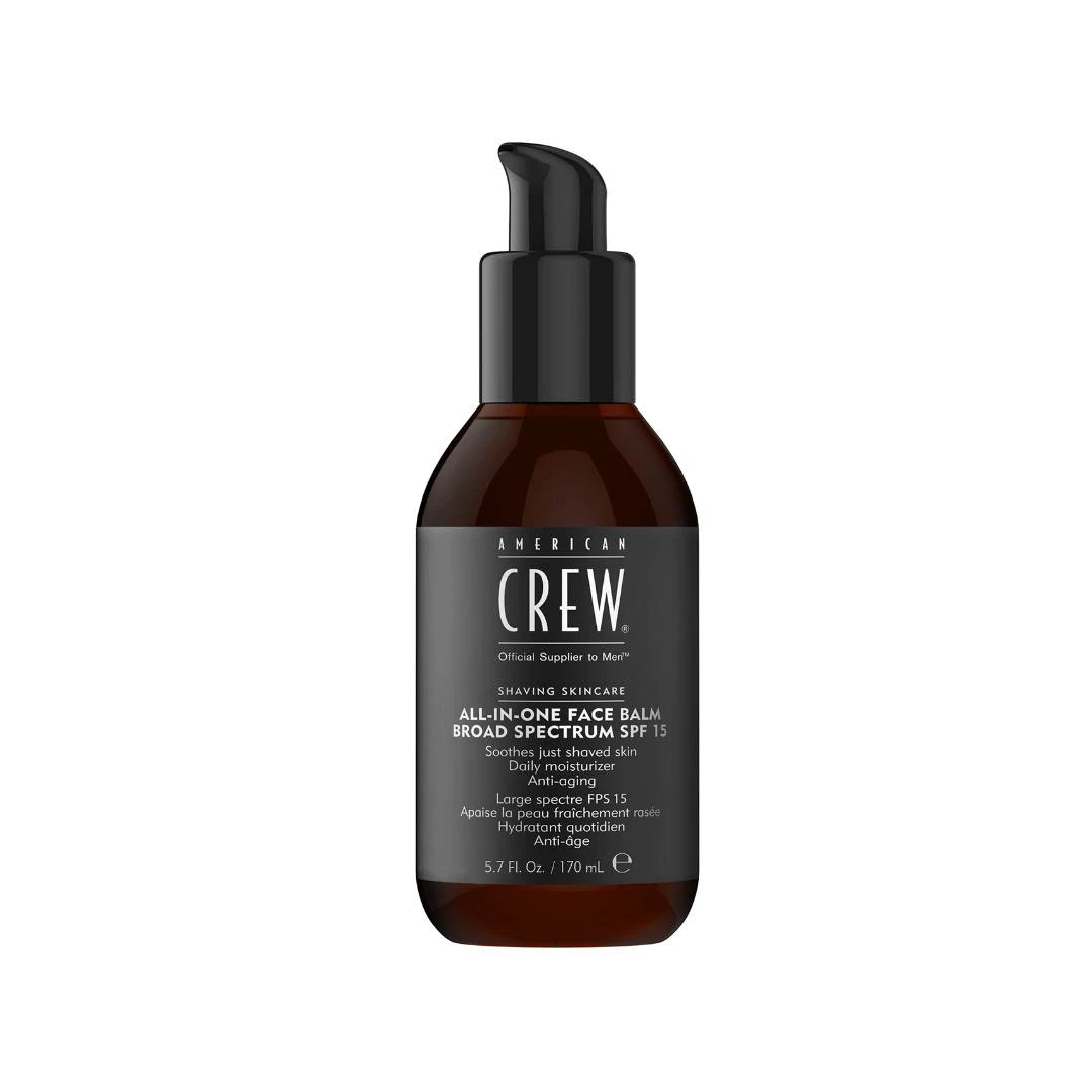 American CREW® All In One Face Balm SPF15 Balzam Posle Brijanja 170 mL ; After-Shave