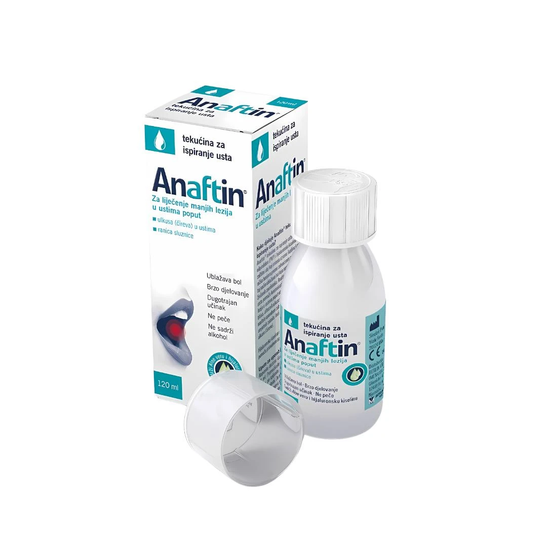 Anaftin® Rastvor za Ispiranje Usta 120 mL