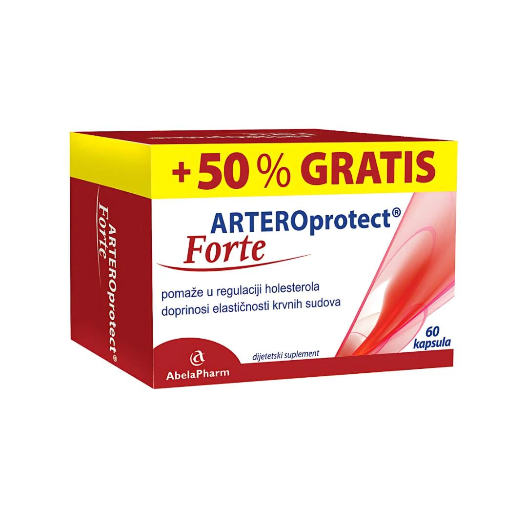 ARTEROprotect® Forte 60 Kapsula za Snižavanje Triglicerida i Holesterola