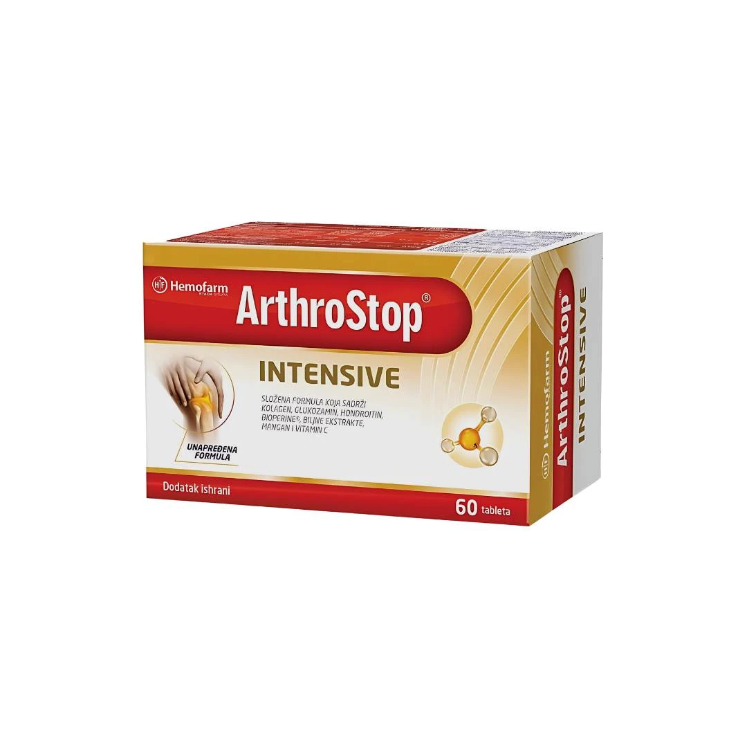 ArthroStop INTENSIVE 60 Tableta za Zglobove; Regeneracija Zglobova; Artroza