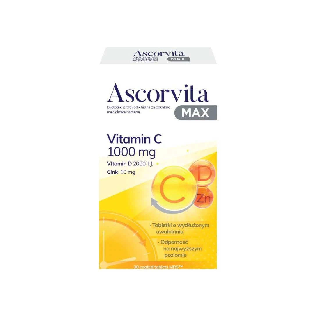 Dr. Theiss Ascorvita MAX 30 Tableta za Jak Imunitet