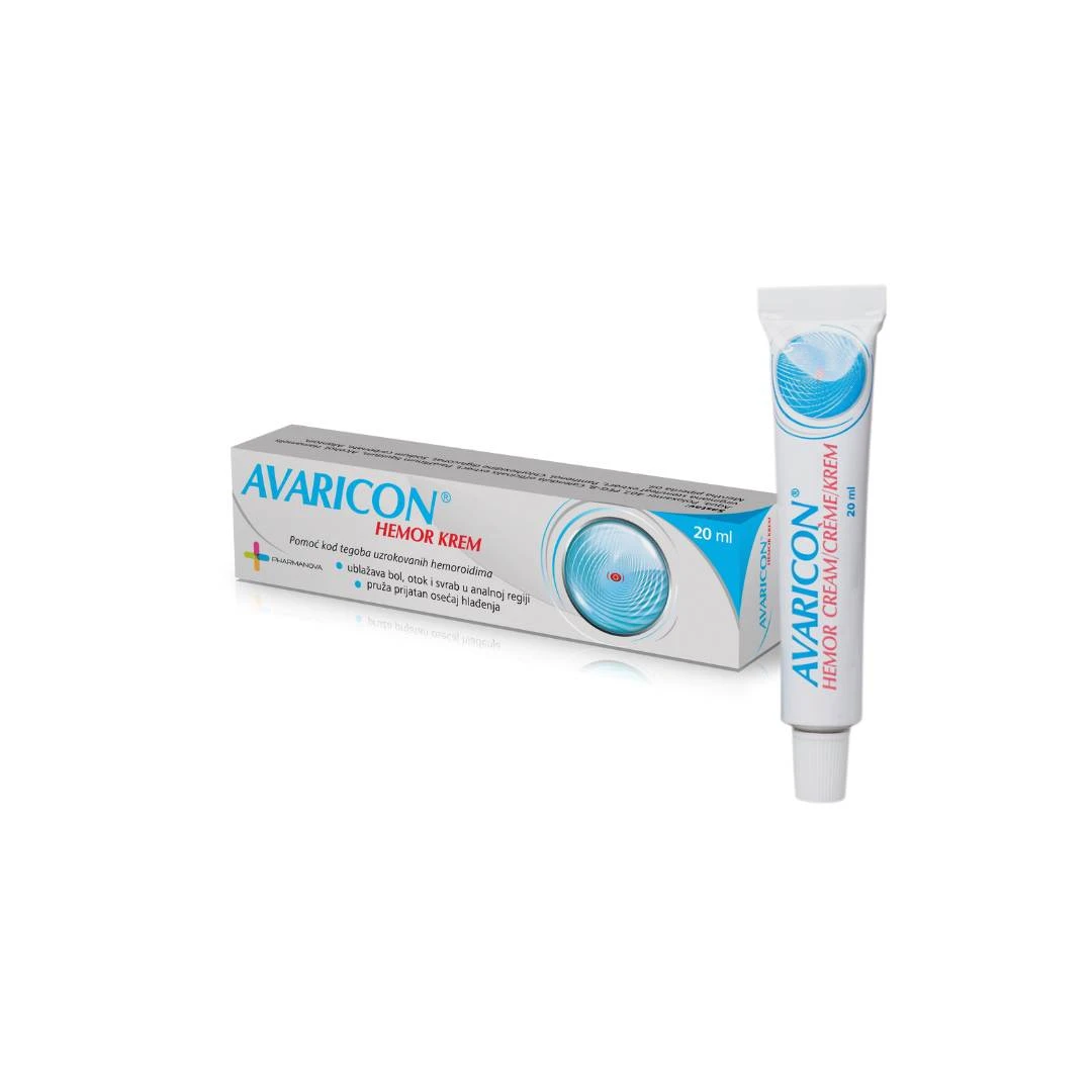 Avaricon® Hemor Krema Protiv Hemoroida 20 mL