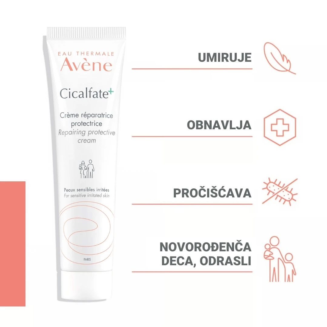 Avène CICALFATE+ Repairing Protective Cream 100 mL