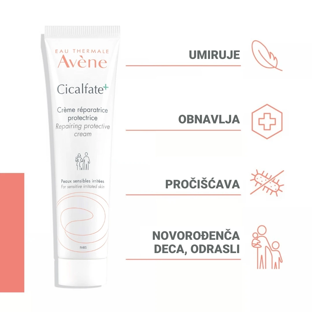 Avène CICALFATE+ Repairing Protective Cream 40 mL