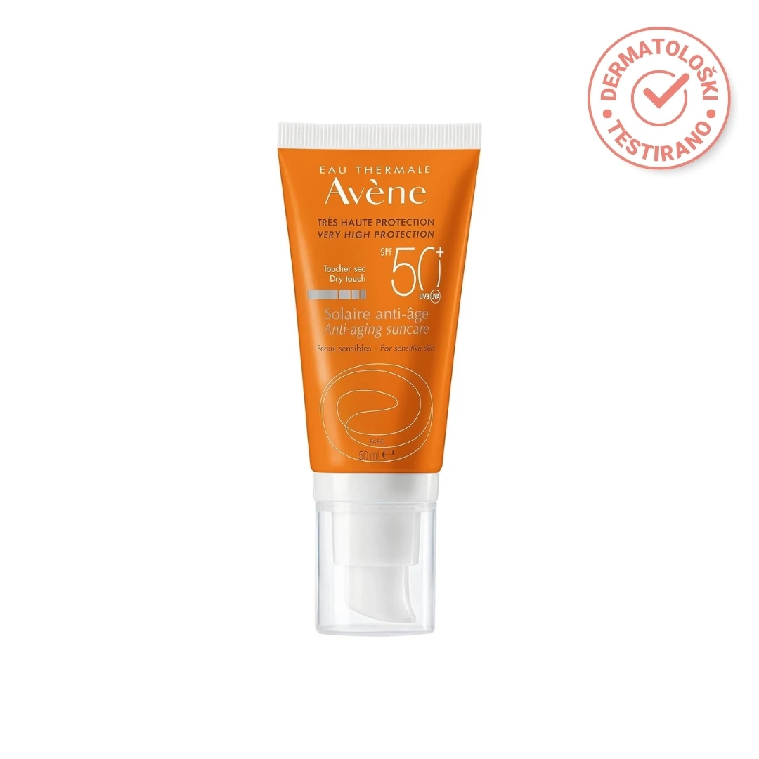 Avène SUN Anti-Age Krema za Osetljivu Kožu SPF50+ 50 mL