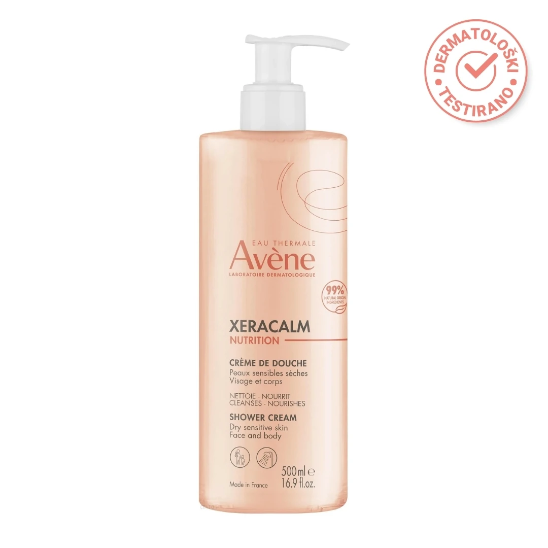 Avène XERACALM NUTRITION Krema za Kupanje za Suvu Kožu  500 mL