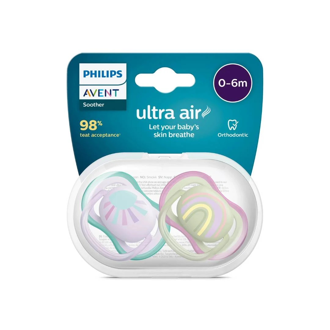 Philips AVENT Varalica ULTRA AIR 0-6m, 2 Varalice