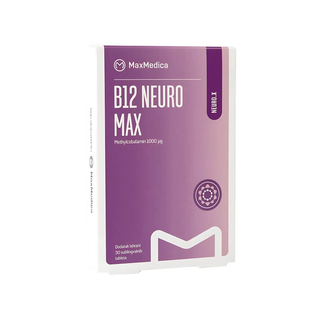 MaxMedica Vitamin B12 Neuro MAX 30 Kapsula