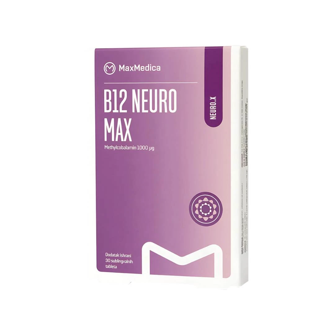 MaxMedica Vitamin B12 Neuro MAX 30 Kapsula