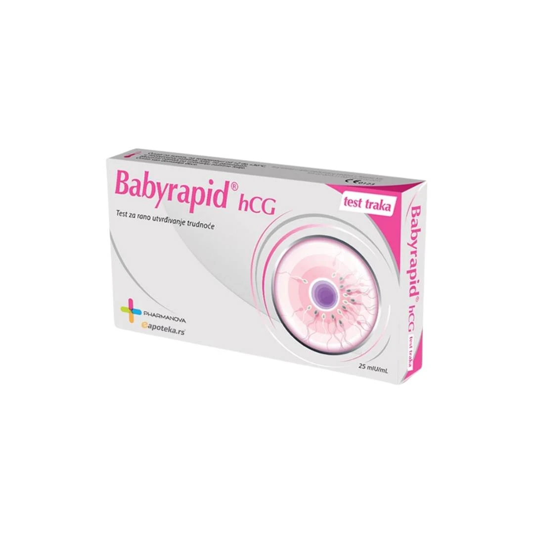 Babyrapid® hCG Test Traka za Rano Utvrđivanje Trudnoće