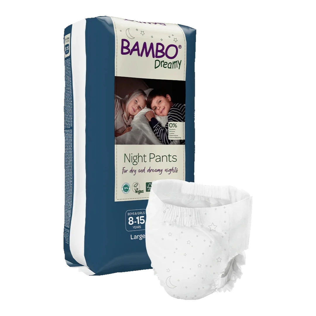 BAMBO® Dreamy Noćne Gaćice za Inkontinenciju za Dečake i Devojčice 35-50 Kg 10 Gaćica