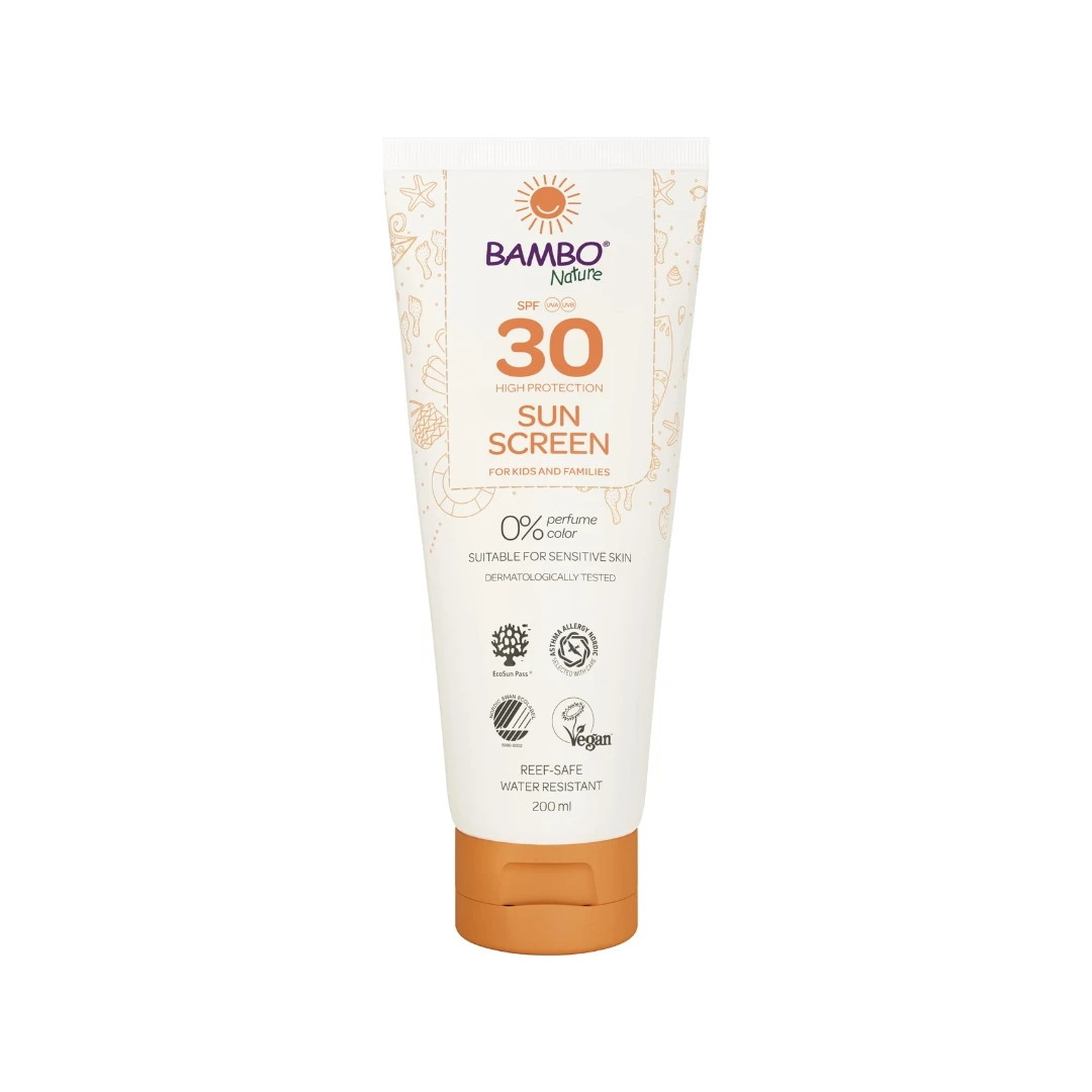 BAMBO® Nature Krema za Zaštitu Dečije Kože od Sunca SPF 30 200 mL