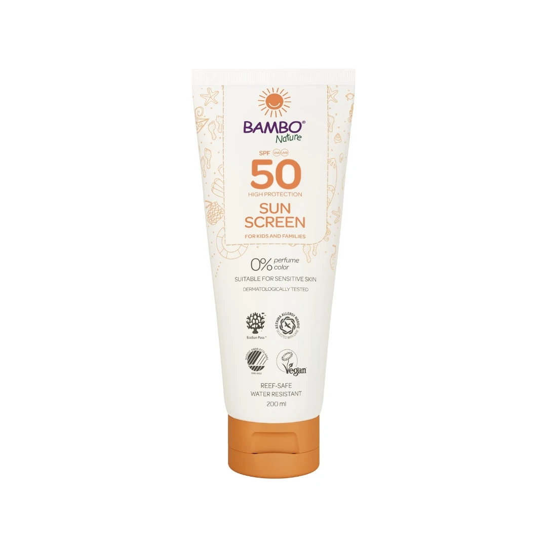 BAMBO® Nature Krema za Zaštitu Dečije Kože od Sunca SPF 50 100 mL