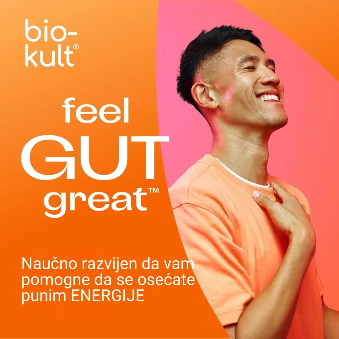 bio-kult® Brighten 60 Kapsula sa 14 Probiotskih Kultura i Vitaminima, Magnezijumom i Cinkom