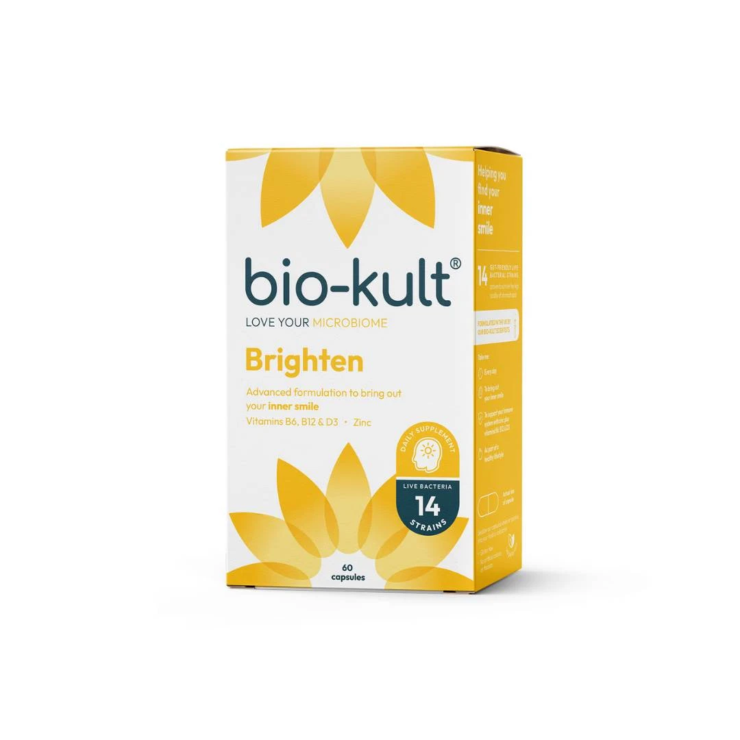 bio-kult® Brighten 60 Kapsula sa 14 Probiotskih Kultura i Vitaminima, Magnezijumom i Cinkom