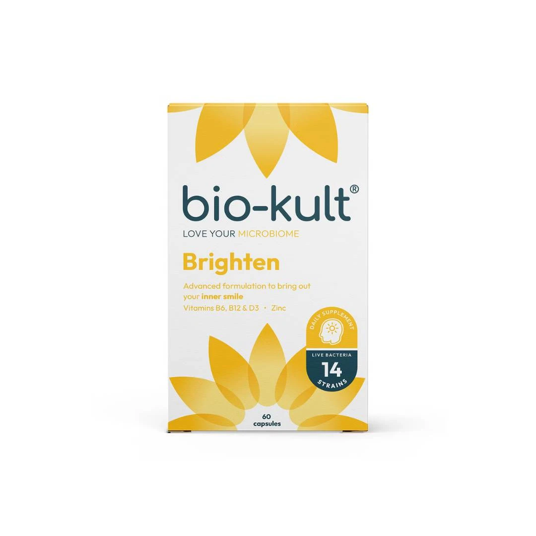 bio-kult® Brighten 60 Kapsula sa 14 Probiotskih Kultura i Vitaminima, Magnezijumom i Cinkom