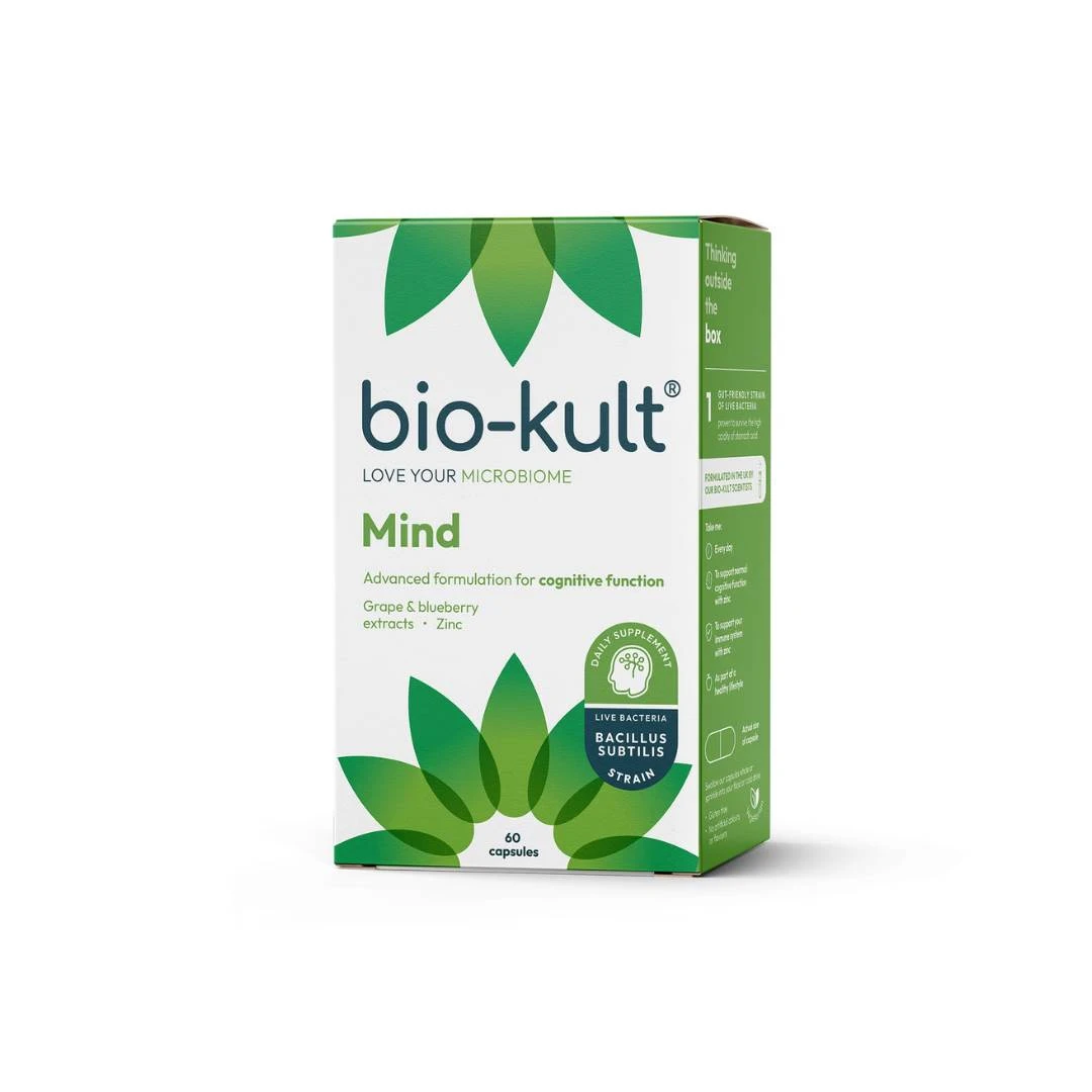 bio-kult® Mind 60 Kapsula sa 2 Miljarde Probiotskih Bakterija, Cinkom i Grejpom