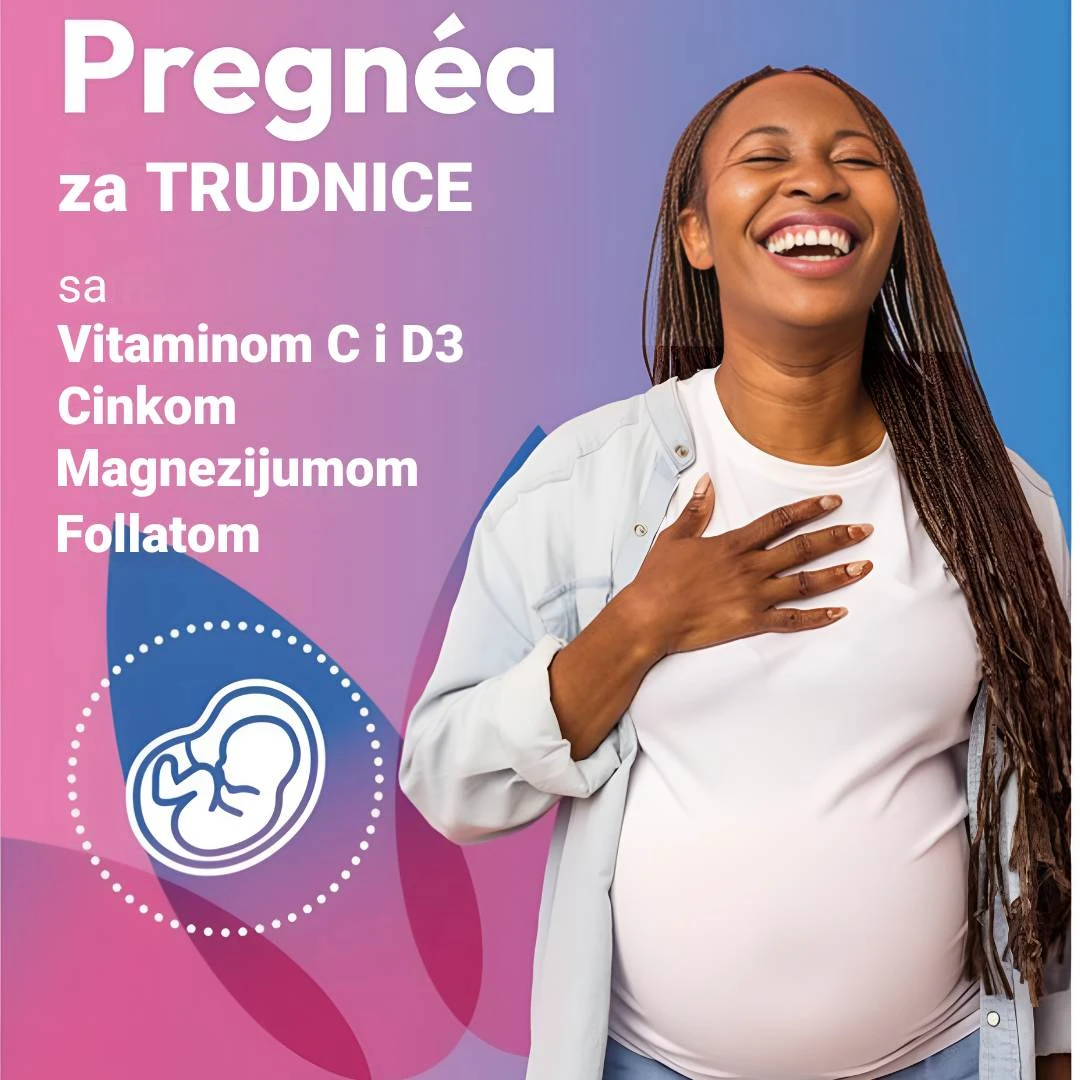 bio-kult® Pregnea 60 Kapsula za Trudnice; Magnezijum, Cink, Folna Kiselina i Vitamini C i D3