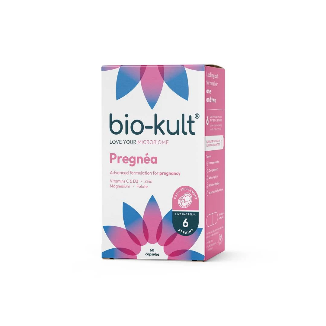 bio-kult® Pregnea 60 Kapsula za Trudnice; Magnezijum, Cink, Folna Kiselina i Vitamini C i D3