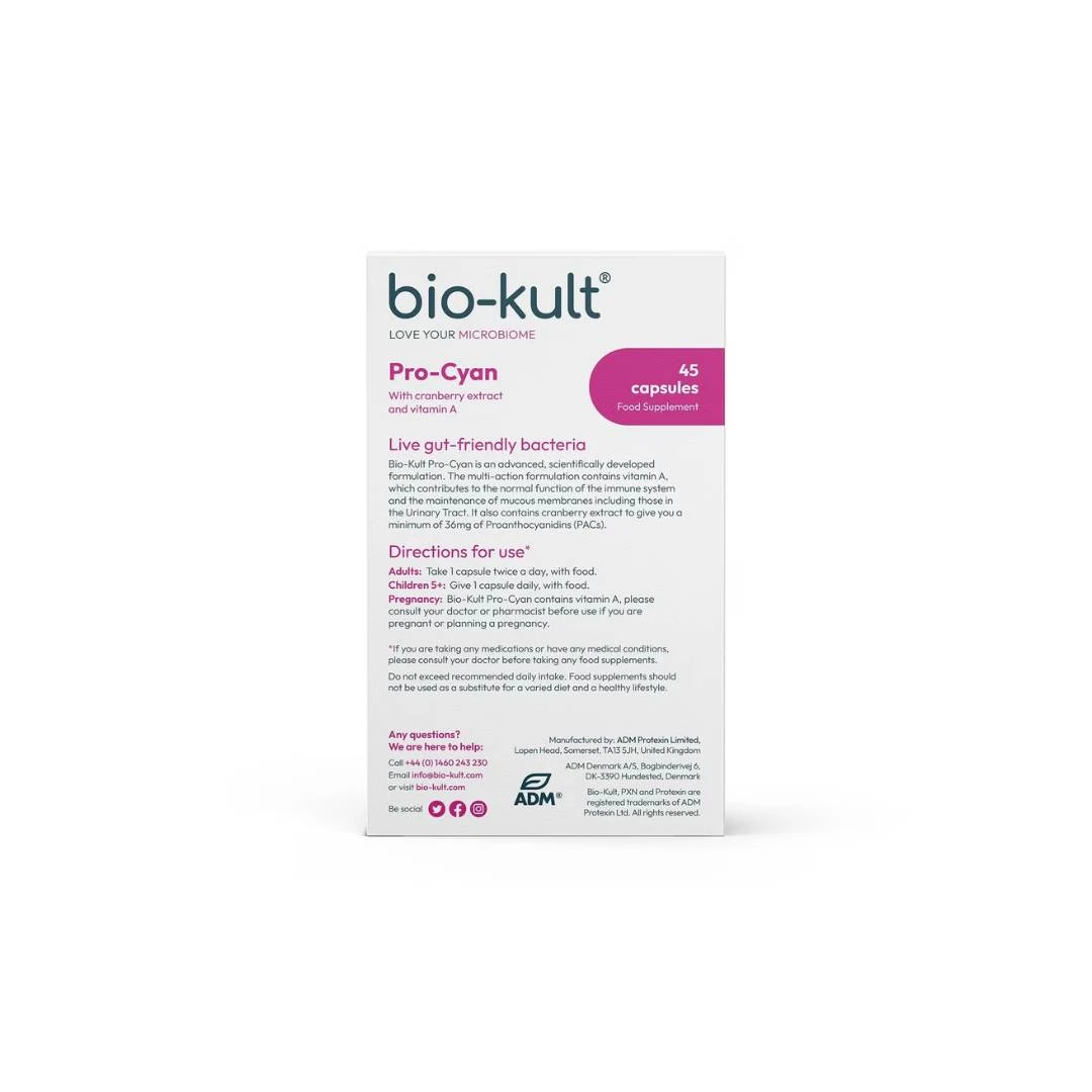 Bio-Kult® Pro-Cyan 45 Kapsul - Urinarne infekcije