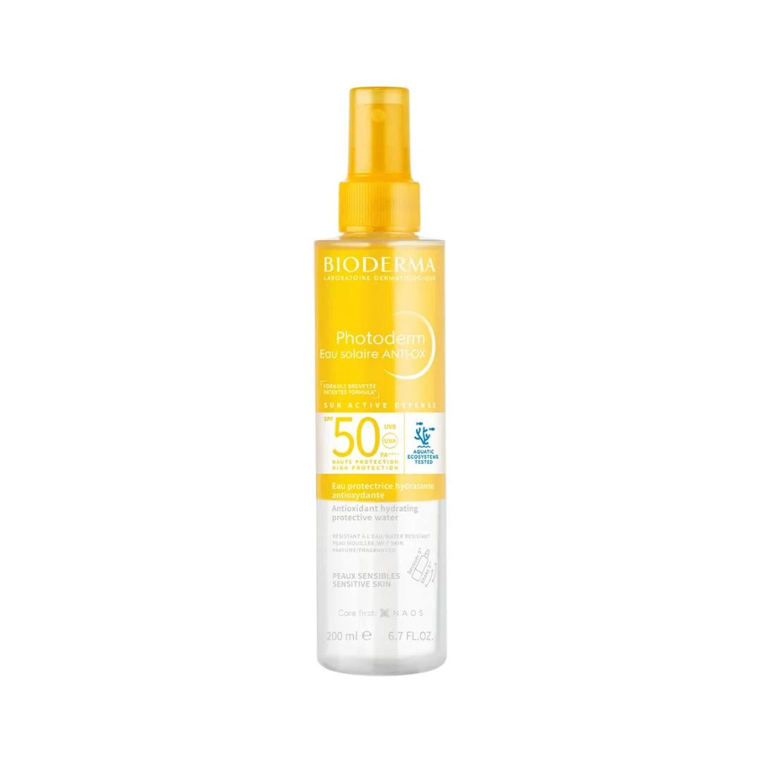 BIODERMA Photoderm Eau Solaire ANTI-OX SPF50 Hidratantna Antioksidativna Zaštitna Voda 200 mL