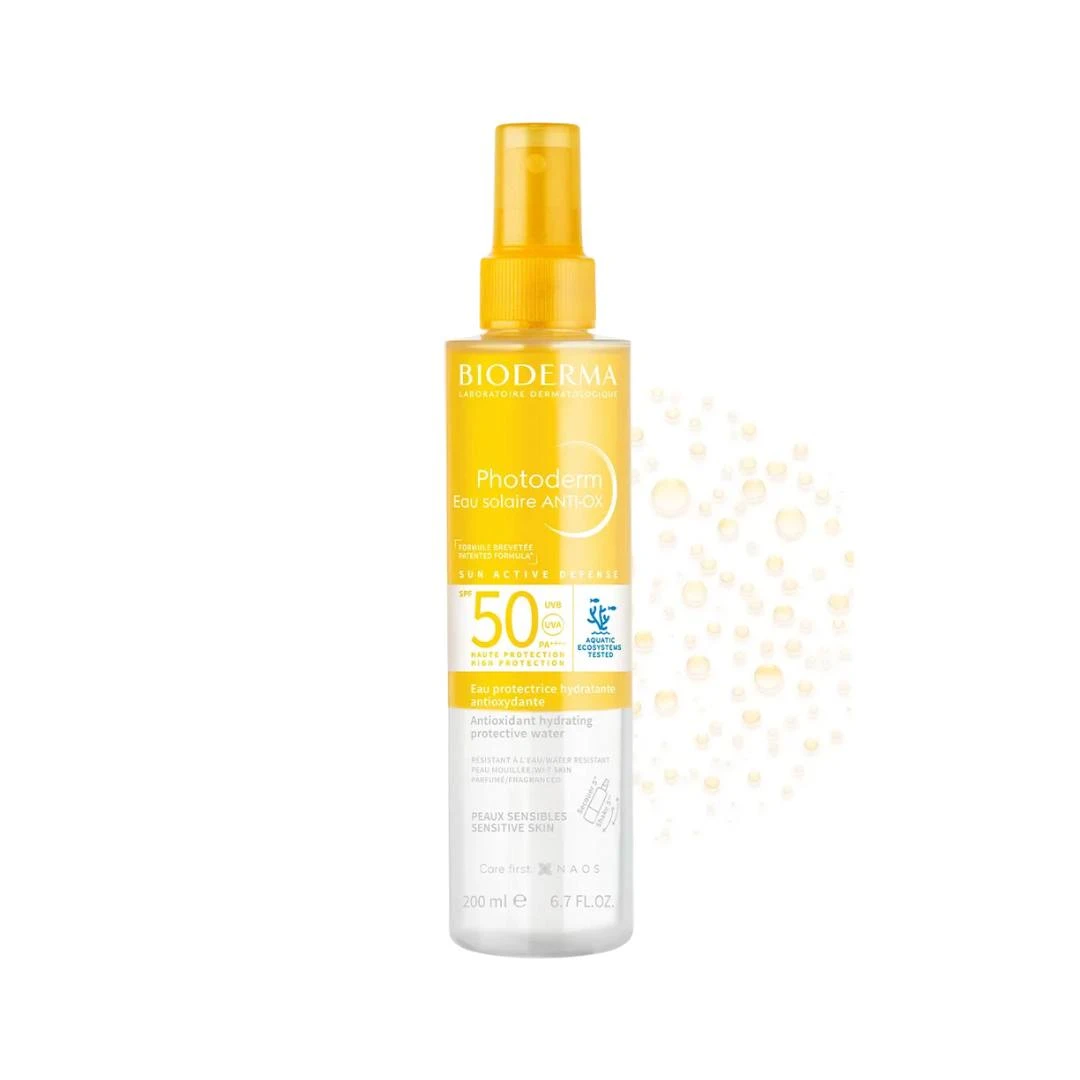 BIODERMA Photoderm Eau Solaire ANTI-OX SPF50 Hidratantna Antioksidativna Zaštitna Voda 200 mL