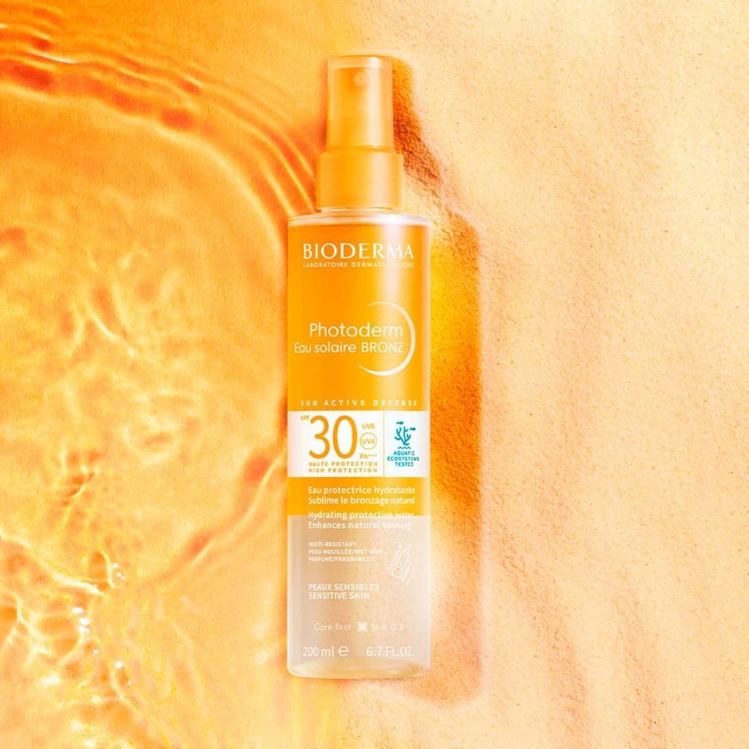 BIODERMA Photoderm Eau Solaire BRONZ SPF30 Hidratantna Zaštitna Voda 200 mL