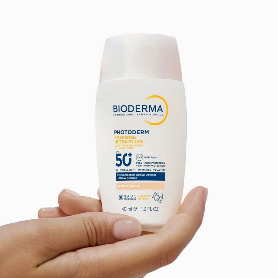 BIODERMA Photoderm XDEFENSE Ultra-Fluid SPF50+ Nijansa 01 40 mL; Detoks Zaštita od Sunca