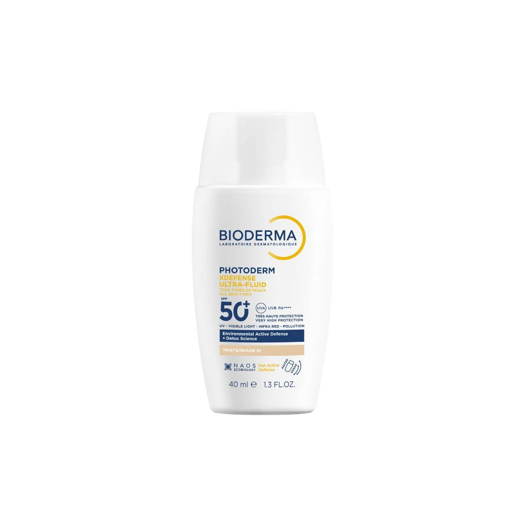 BIODERMA Photoderm XDEFENSE Ultra-Fluid SPF50+ Nijansa 01 40 mL; Detoks Zaštita od Sunca