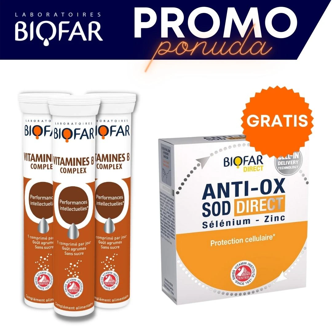 BIOFAR 3xB Complex+ANTIOX Gratis PROMO Pakovanje, | EApoteka