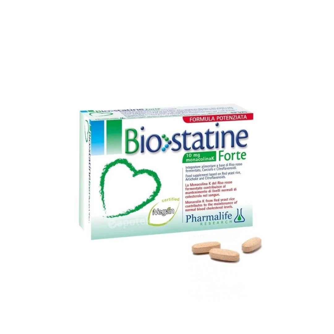 Biostatine Forte 30 Tableta Protiv Povišenih Triglicerida i Masnoće u Krvi