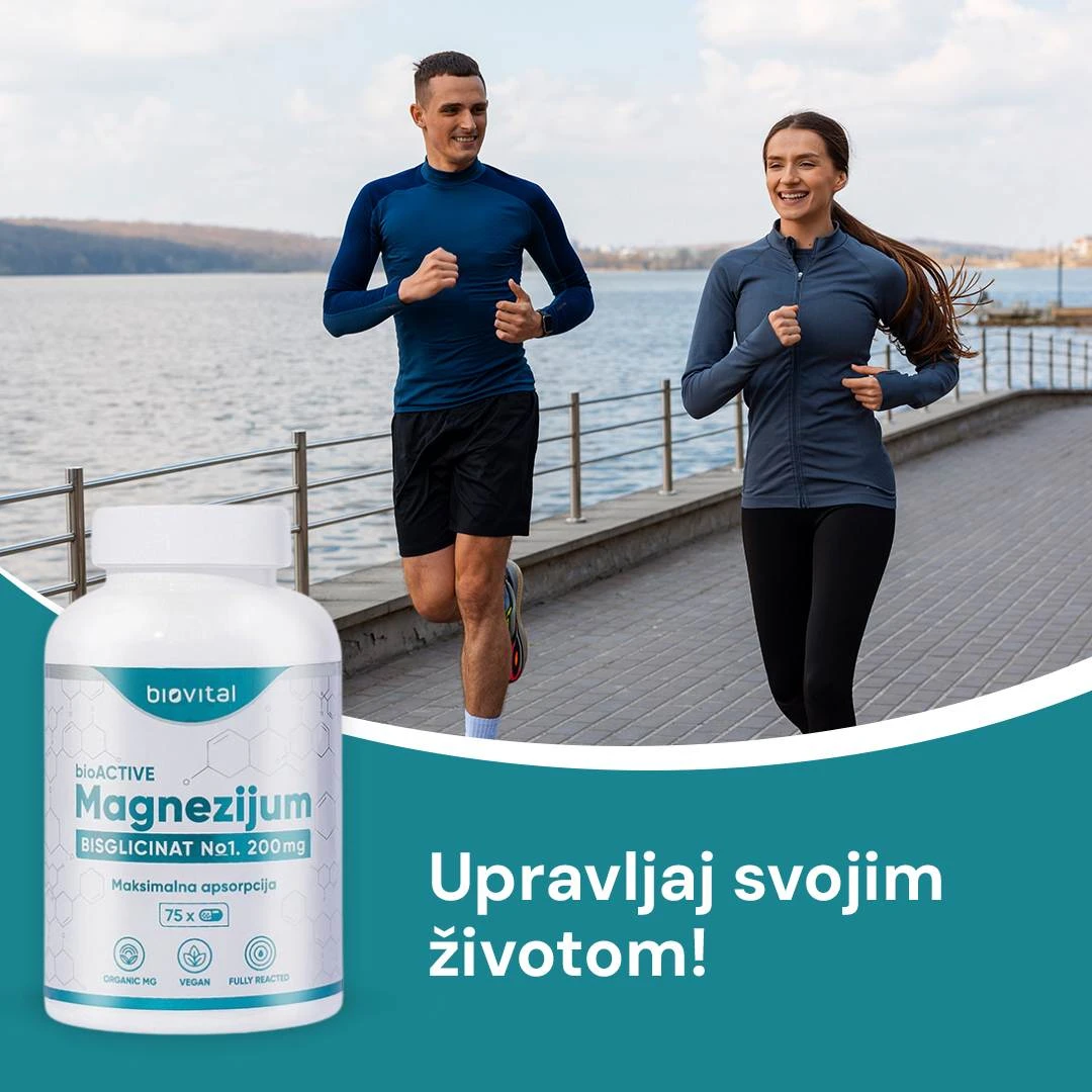 Biovital Helirani Magnezijum Bisglicinat 75 Kapsula