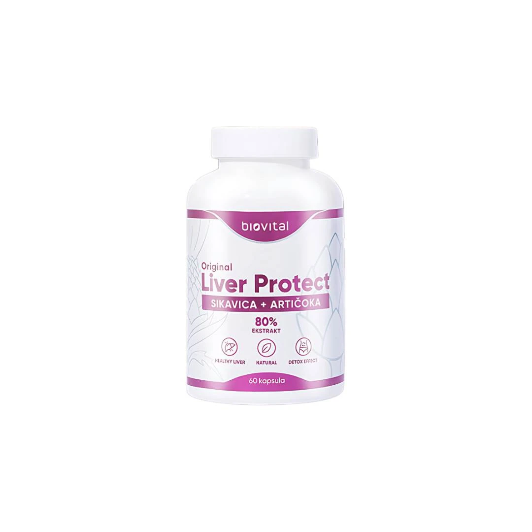 Biovital Liver Protect 60 Kapsula za Regeneraciju Jetre