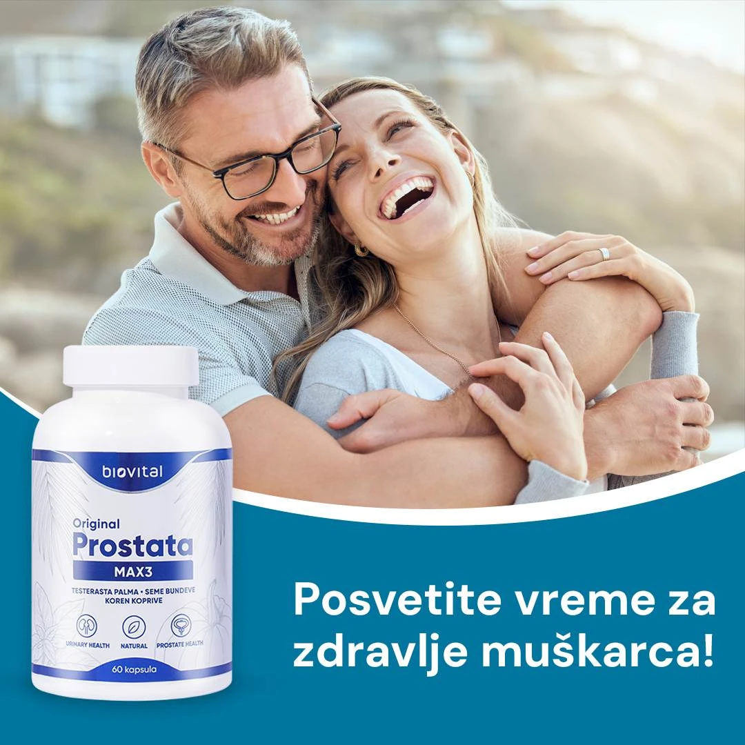 Biovital Orginal Prostata Max3 60 Kapsula