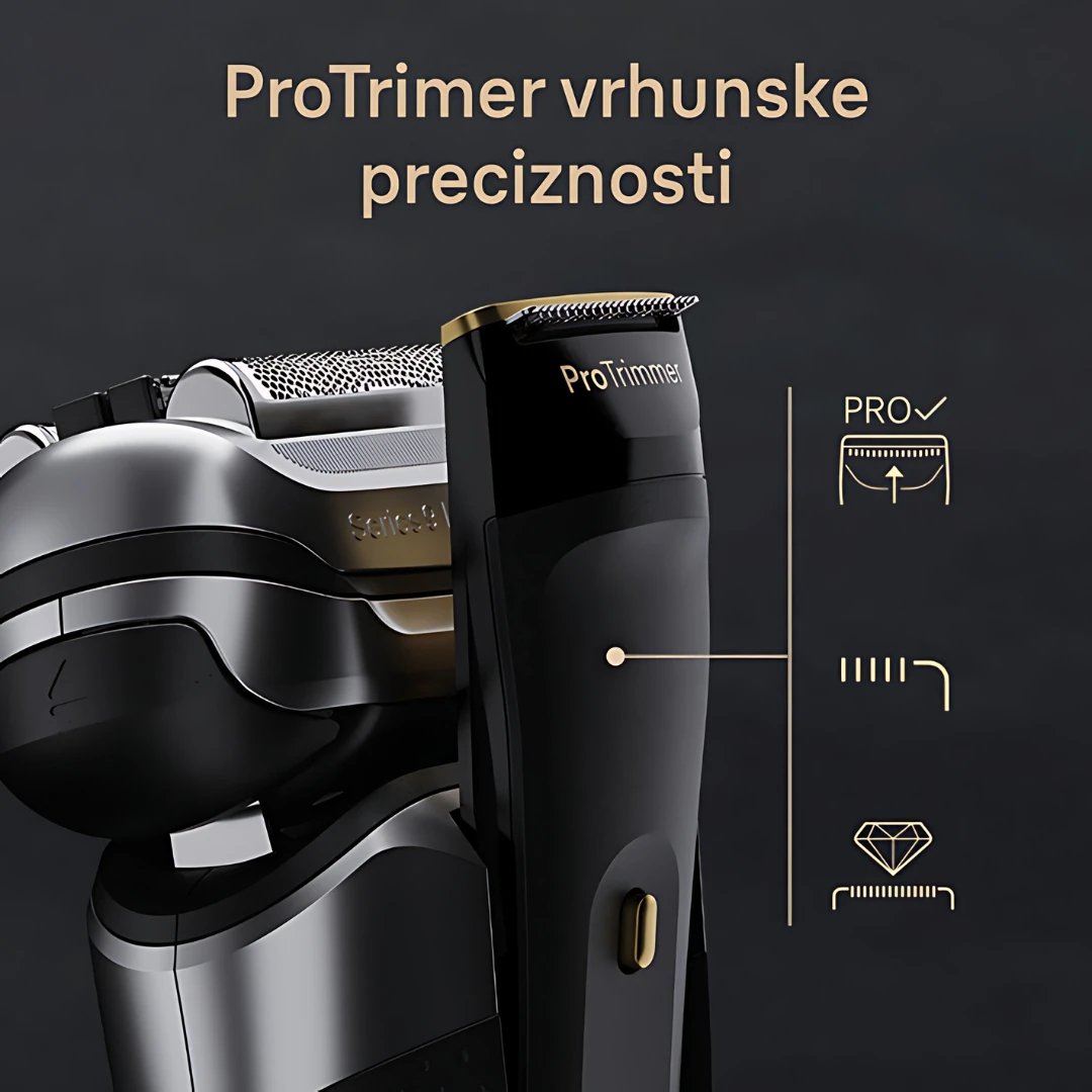 Braun Električni Aparat za Brijanje 9519s Serija 9 PRO+ Gold Box 