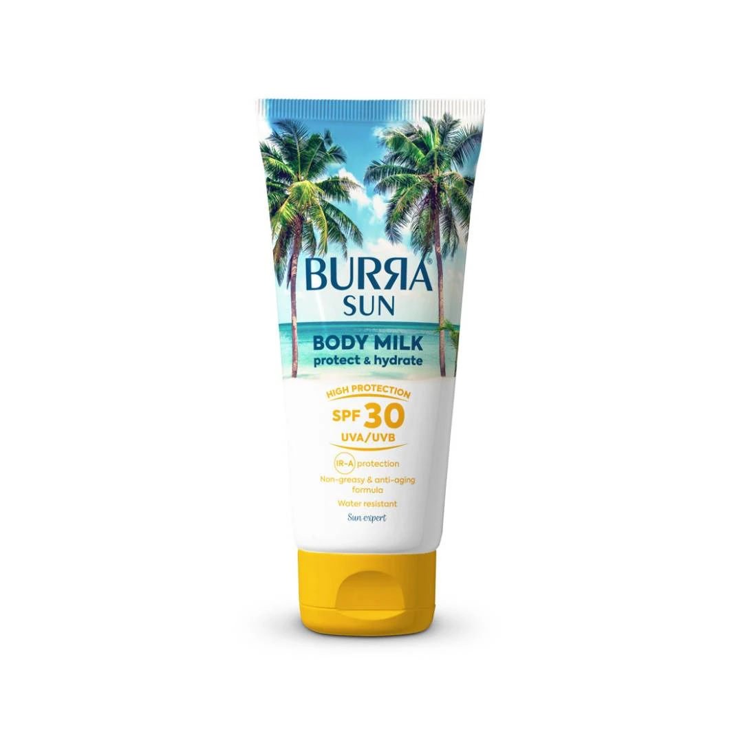 BURRA SUN BODY MILK Mleko za Zaštitu od Sunca SPF30 200 mL