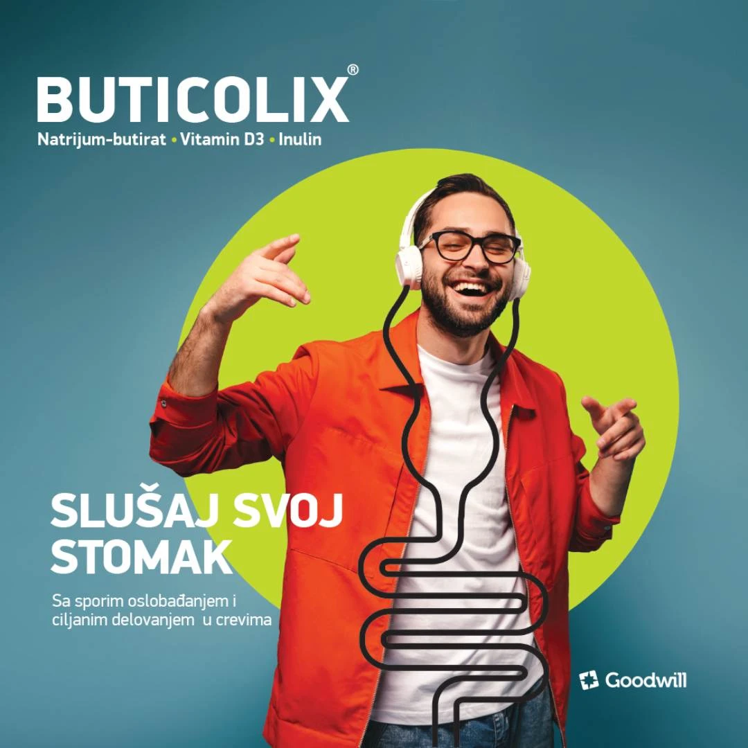 BUTICOLIX® FORTE Prašak 30 Kesica za Nervozna Creva i Dijareju