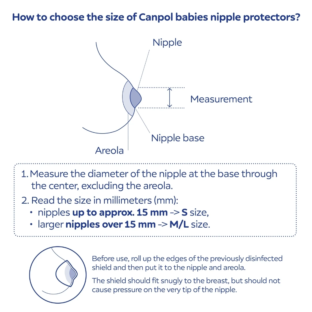 Canpol Babies Easy Start Silikonske Bradavice, 2 Komada