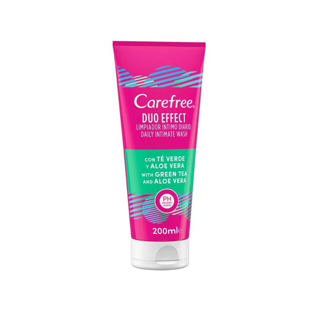 Carefree® DUO EFFECT Intimna Kupka sa Zelenim Čajem i Alojom 200 mL