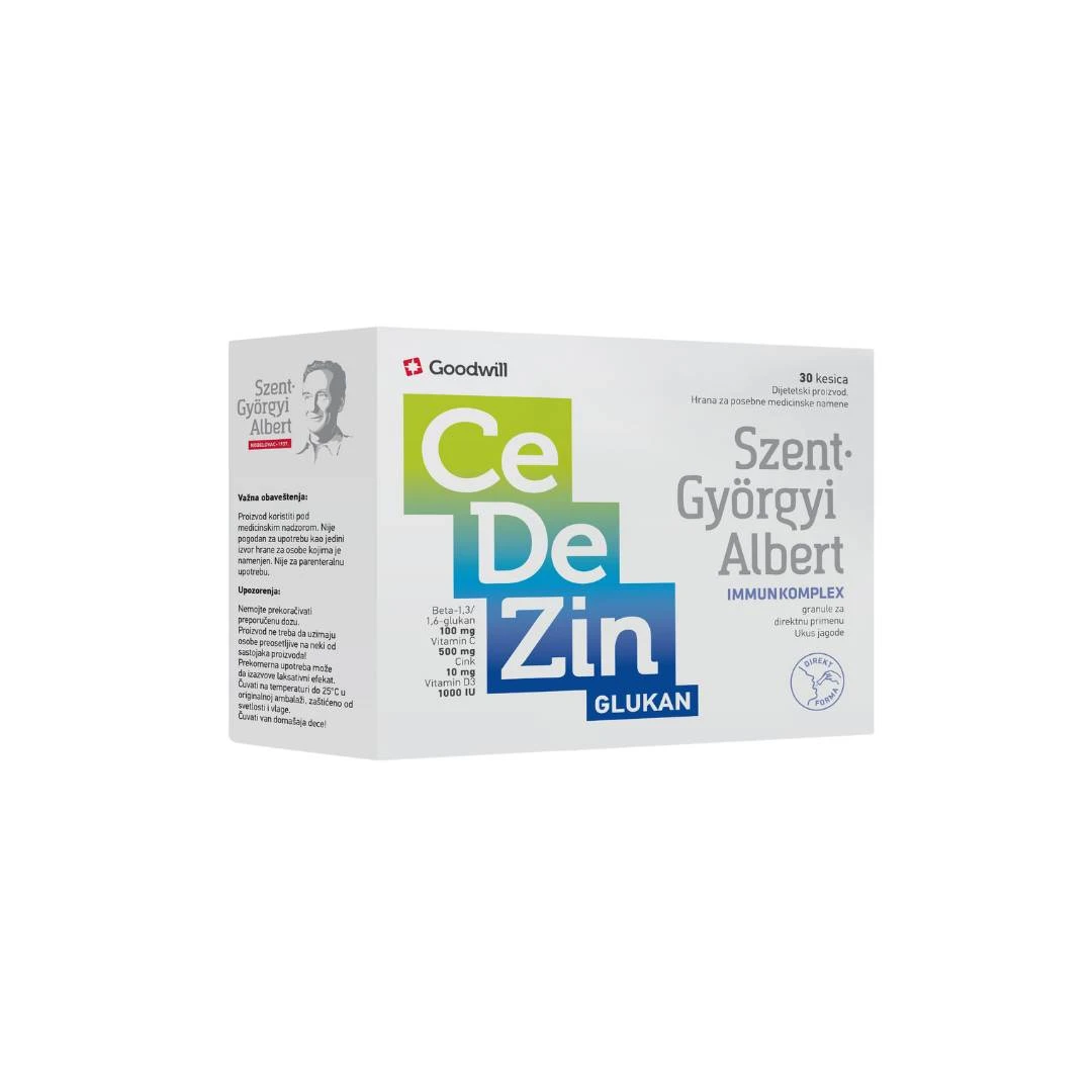 CeDeZin GLUKAN Direkt Beta Glukan, Vitamin C, Vitamin D i Cink 30 Kesica