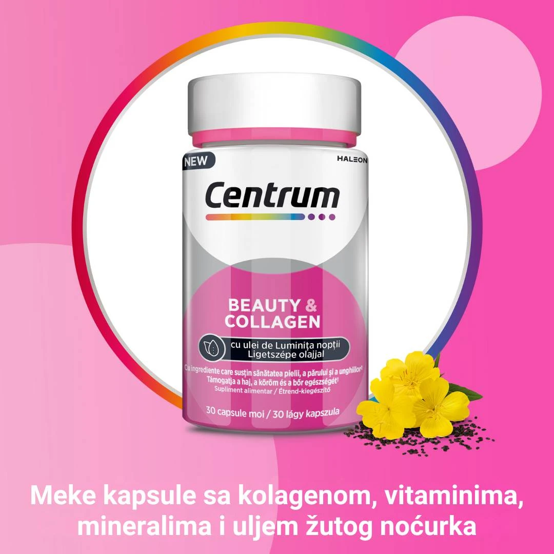 Centrum® BEAUTY COLLAGEN 30 Mekih Gel Kapsula sa Kolagenom